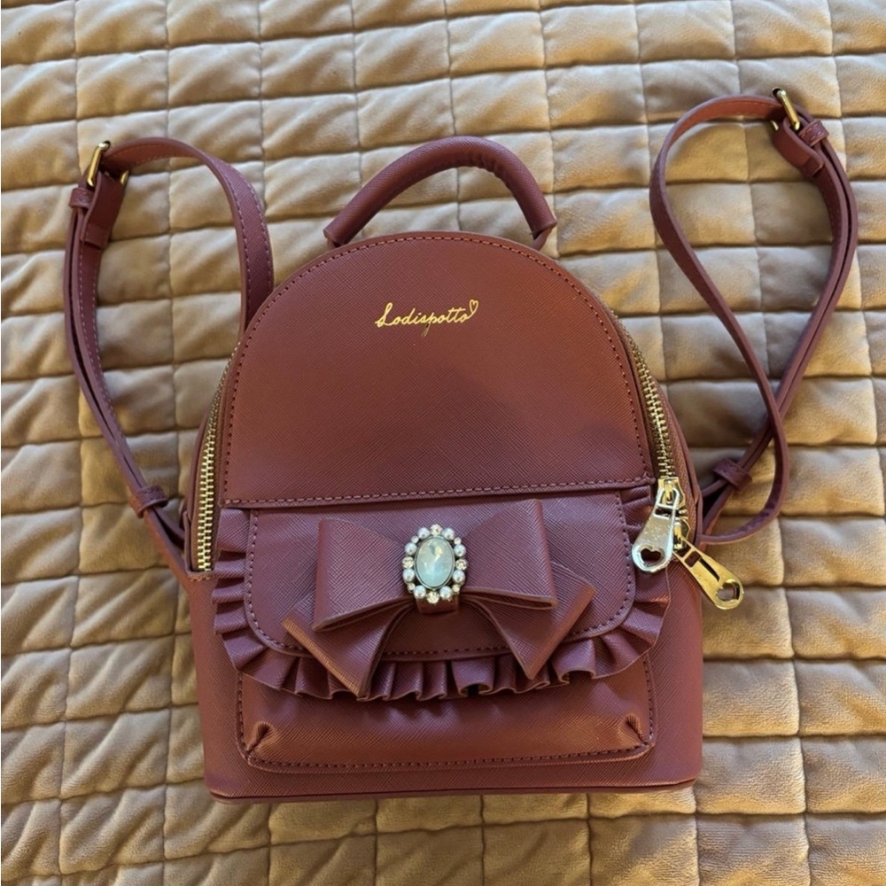 Lodispotto Pink Mini Backpack